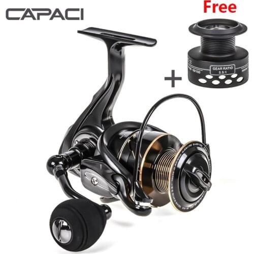 New RT Spinning Reel Double Spool Fishing Reel 5.5: 1BB Metal Spool Fishing Reels Carp Fishing Sea Fishing Outdoor Casting Reel