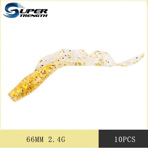 Capuchin soft fishing lure 60mm/2.4g soft plastic lure pvc soft bait fishing lure Wobblers Carp Fishing Swimbait Silicone