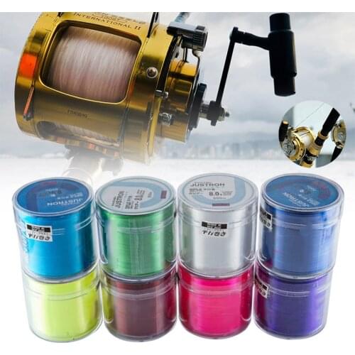 500m Nylon Fishing Line Japanese Durable Monofilament Rock Sea Fishing Line Daiwa Thread Bulk Spool All Size 8 Colors 0.4 to 1.5