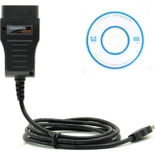 New Xhorse HDS Cable for Honda OBD2 Diagnostic Cable with Multi langauge free shipping