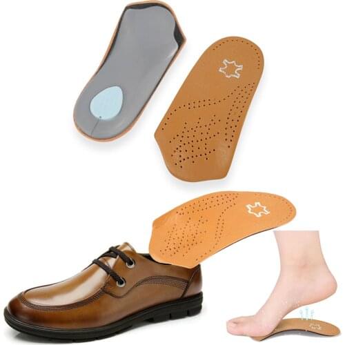 Orthotic Shoes Insoles Inserts Flatfoot Arch Support Shock Absorption Pads Shoe Inserts For Plantar Fasciitis Foot Care Unisex