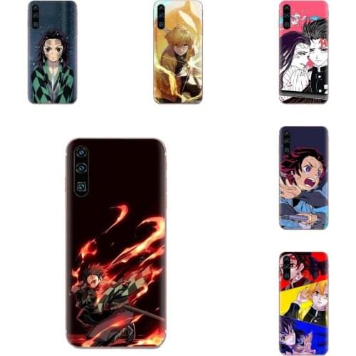 Ultra Thin Back Phone Case For Samsung Galaxy S3 S4 S5 Mini S6 S7 S8 Edge Plus S9 S10 S20 Plus Kimetsu No Yaiba
