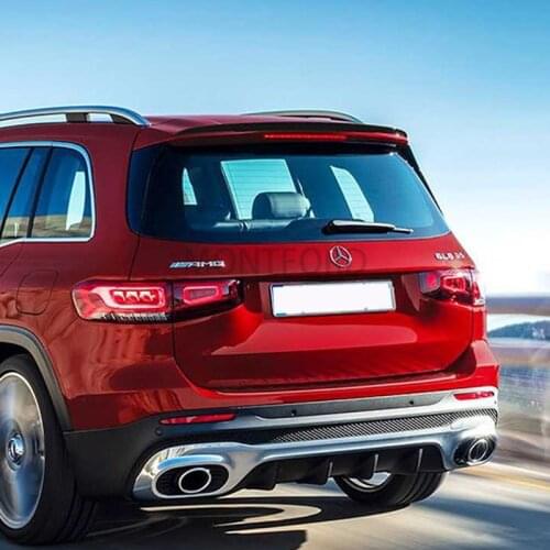 For Benz GLB 2018-2021 Year High Quality ABS Plastic Rear Roof Spoiler Trunk Wing Boot Cover Car Accessories