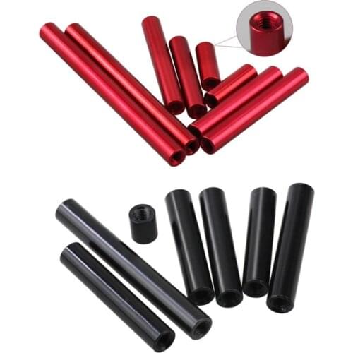 20pcs Aluminum spacer post column M3 aluminum round standoff spacer Model standoffs spacing screw nut for RC Parts