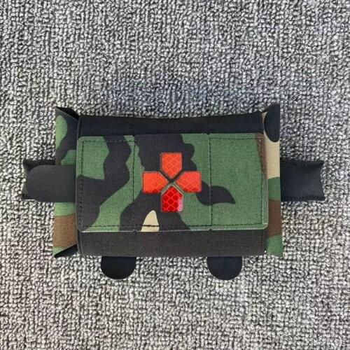 CS Hunting Paintball Micro Cache First Aid Kit Micro Trauma Kit Medical Sundry Bag Tactical MOLLE System