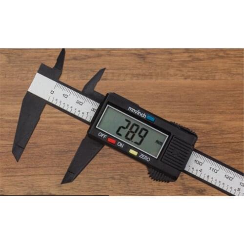 2017 Explosion Models Free shipping 150mm 6inch LCD Digital Electronic Carbon Fiber Vernier Caliper Gauge Micrometer