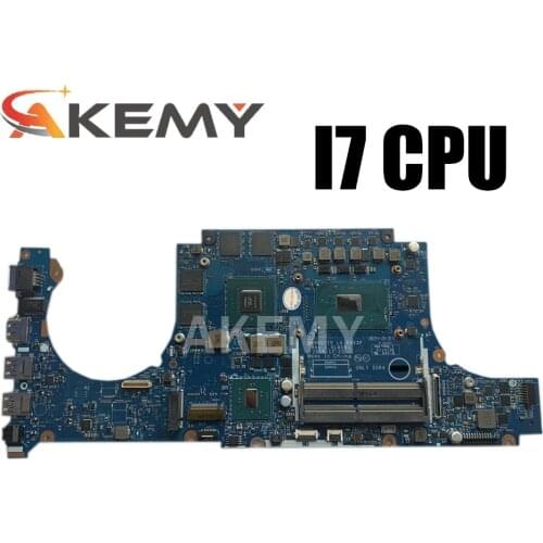 For Dell Inspiron 7567 Laptop Motherboard With SR32Q I7-7700HQ GTX 1050M 4GB 0P84C9 BBV00/10 LA-D993P 100% Tested Fast Ship