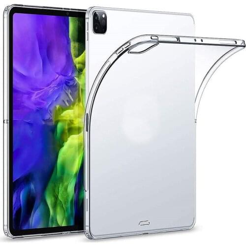 Soft Case for Apple iPad Pro 11" 2020 Protective Cases Full Cover Coque For iPad Pro 12.9 inch 2020 Clear TPU Protect Shell