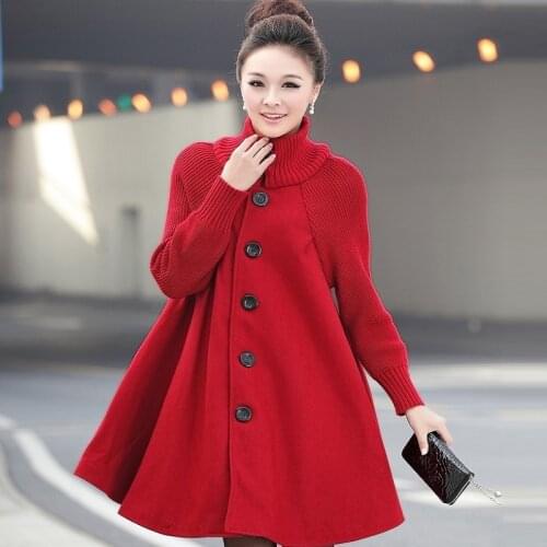 New autumn/winter womens coat woolen clothing outerwear womens jacket coats womens autumn clothing 1737