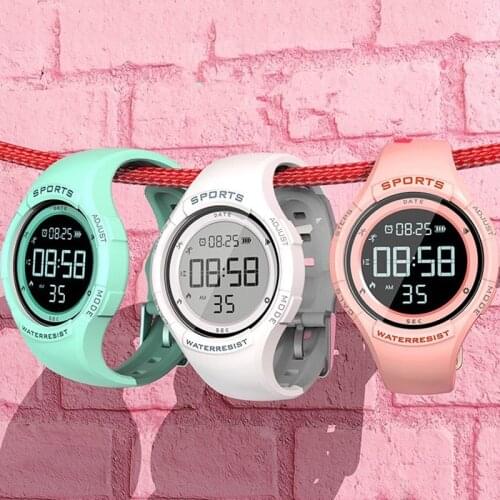 New Women Smart Digital Watch Pedometer Calorie Fitness Waterproof student Sports watch Stopwatch timing Alarm clock Mens watch