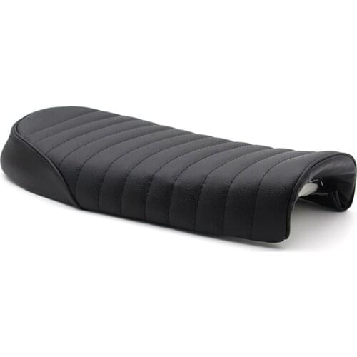 New Brown Vintage Flat Brat Seat For GN CB200 CB350 CB500 CB750 SR400 SR500 XJ XS KZ Motorcycle Retro Seat Cafe Racer Saddle