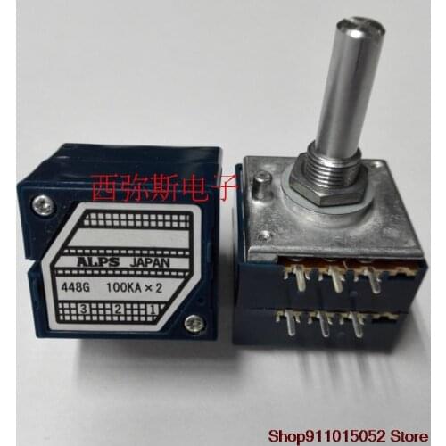 Original Japan ALPS27 type double the volume potentiometer A10K A20K A50K A100K A250K 25 s