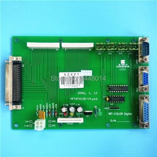 Digital printer Wit-color terminal board for Wit color 2000/3000/1000/720/860 circuit PCB board 1pc retail