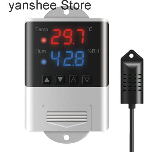 Temperature and humidity controller, thermostat, temperature and humidity regulator, incubator, greenhouse, dtc3200 AC 110V 220V