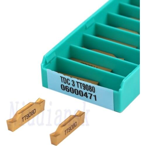 TDC2 TT9080 Cuttting Tool TDC3 TT9080 Grooving Turning Tool TDC4 TT9080 Carbide Inserts CNC Lathe Tools Slotting Blade,For Steel