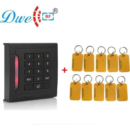 DWE CC RF 125Khz RFID reader EM4100 proximity sensor smart card reader for access control
