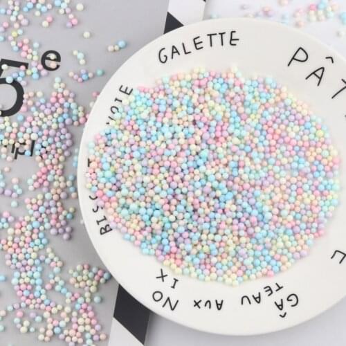 7000PCS Polystyrene Styrofoam Filler Balls Bottle DIY Snow Mud Particles Accessories Balls Mini Color Tiny Foam Beads For Foam