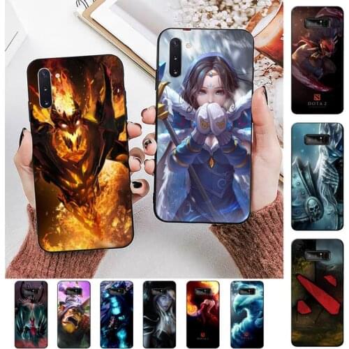 TOPLBPCS Shadow Fiend Dota 2 Phone Case for Samsung Note 5 7 8 9 10 20 pro plus lite ultra A21 12 72