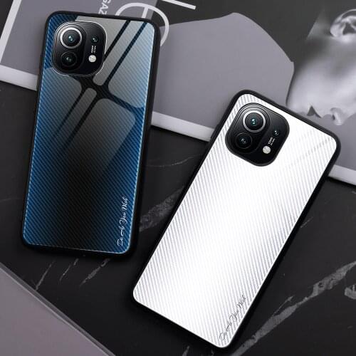 For Xiaomi Mi 11 Ultra Case Tempered Glass Phone Case for Xiaomi Xiaomi Mi 11 Pro Lite Mi11 Ultra Cover For 11 Ultra Phone Shell
