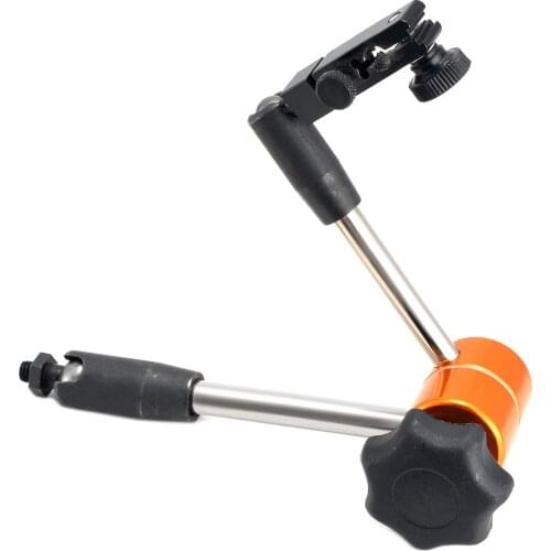 Universal Magnetic Metal Base Holder Stand Yellow and Black Dial Test Indicator Holder Flexible Metalwork Measuring Tool