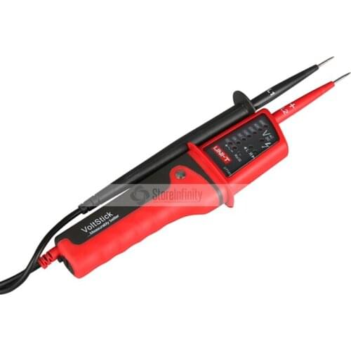 UNI-T UT15B Waterproof Multi-function Voltage Detectors Volt Testing Pen AC DC Voltmeter Beeper and LED Light Indicator