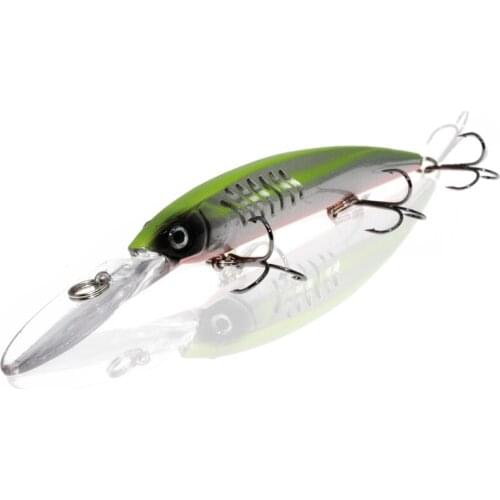 1PCS Minnow Fishing Lure 14.5cm 12.5g Floating Hard Bait Wobbler Bait Crankbait Carp Striped bass Pesca Fishing tackle SwimBait