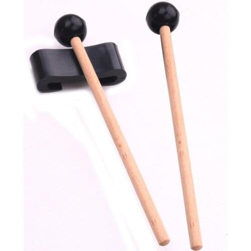 3pcs/set Percussion Instrument Accessories Tongue Drum Accessories Plastic Drumsticks Holder