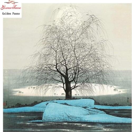 Golden panno,5D,diy diamond embroidery,square,Diamond Painting,Cross Stitch,3D,diamond,Needlwork,Christmas,willow 1201