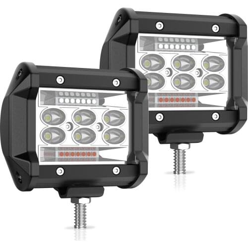 Car LED HeadLight 4Inch LED Work Light Bar 12V/24V OffRoad Driving Fog Light Boat Lamp For Truck ATV UTV SUV Strobe Police light