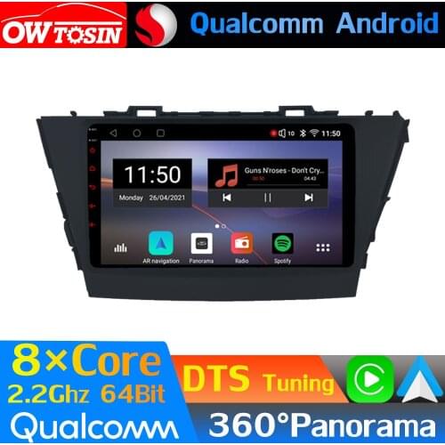 Qualcomm 8Core Android Car Multimedia For Toyota Prius Plus V Alpha 2011-2021 360 Panoramic Radio GPS CarPlay HIFI HDMI DTS DSP