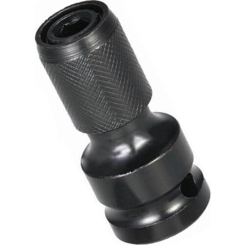 Free shipping 2020 1/2 inch Square To 1/4 inch Hex Ratchet Socket Wrench Socket Adapter Spanner Set Drive Converter Impact Tool