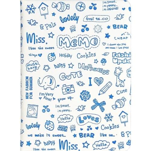 Agenda 2021 365 Days Diary Planner Notebook and Journals Kawaii Blank Notepad For Students School Office Supplies Stationey