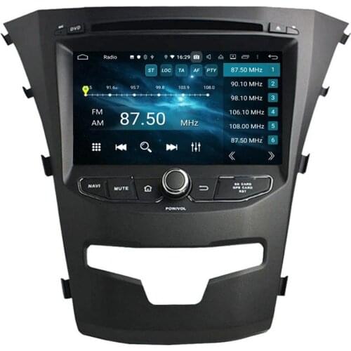 DSP PX6 4gb+64gb Android 10 Car DVD Head Unit for SsangYong Korando 2014 2015 Stereo Radio GPS WIFI Bluetooth Multimedia Player