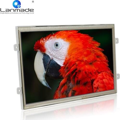 10.1inch lcd monitor restaurant USB SD panel display TV with memory card slot advertising player