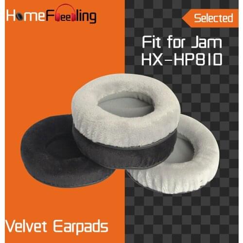 Homefeeling Earpads for Jam HX-HP810 HX HP810 Headphones Earpad Cushions Covers Velvet Ear Pad Replacement