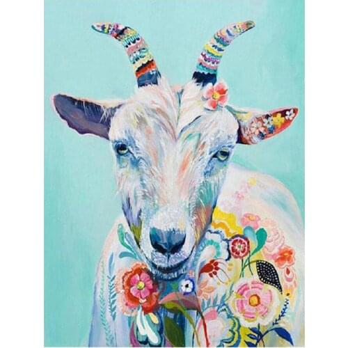 Animal diamond painting sheep full square rhinestone embroidery picture mosaic poster diamond art drawing wall stickers decor