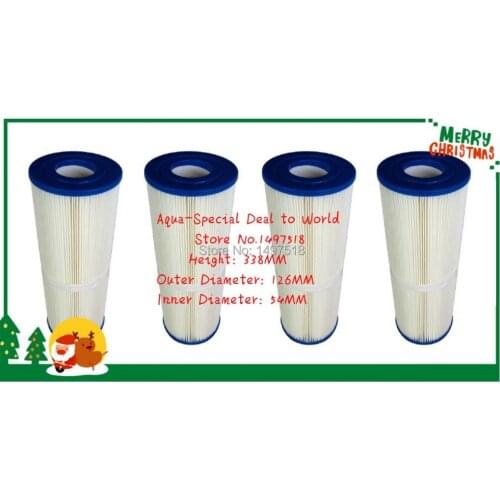 China spas filter cartridge element 338mm x 125 4 pcs / lot Suitable Winer AMC JNJ Mesda Kingston