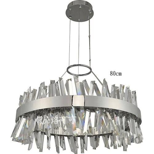 Post-modern living room lamp Nordic creative personality Italian designer light luxury dining room bedroom crystal chandelier