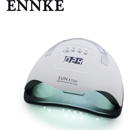 2020 New Arrival SUN X7 MAX Nail Lamp 114W Uv Led Lamp Gel Polish Nail Dryer Everything For Manicure