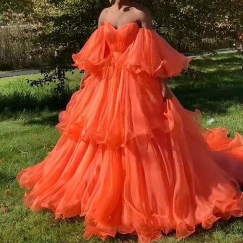 LEADERBRIDALS Women's Puffy Dresses