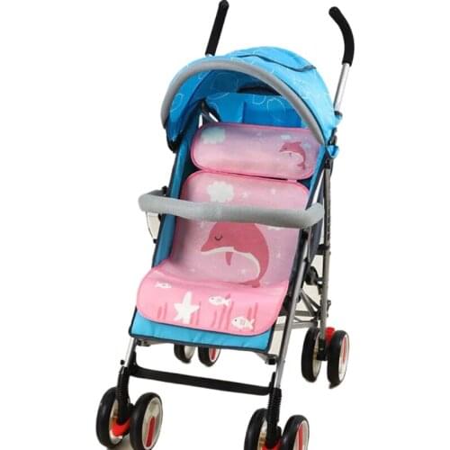 Summer Stroller Cooling Pad 3D Breathable Mesh Pushchair Mat Mattress Baby Pram Seat Cover Cushion for Newborn 73x35cm