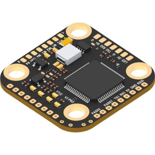 Foxeer Mini F722 V2 Pro (Flown By BMS) FPV Flight Controller Pit PASS MPU6000 F722 2-6S 20X20mm for FPV Racing Freestyle Drones