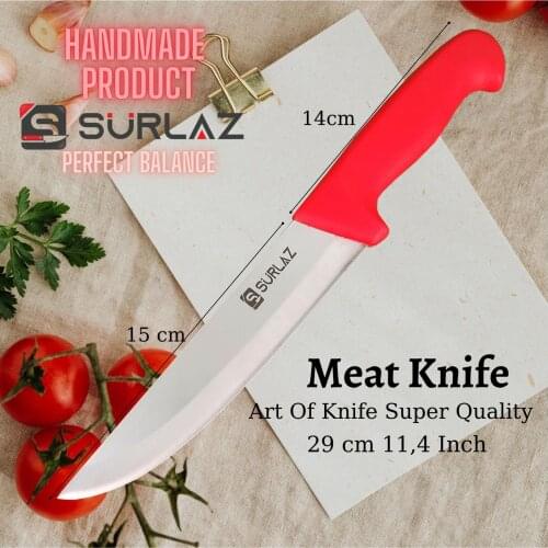 SurLaz Professional High Quality Stainless Steel Kitchen Chef Tool Accessories Meat Steak Butcher Knife Made Turkey