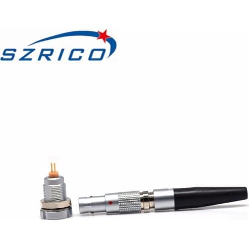 SZRICO 2 3 4 5 Pin 00B Series CLV Two Nuts Panel Mount Cable Male Female Electrical Socket Plug Self Lock Push Pull Connector