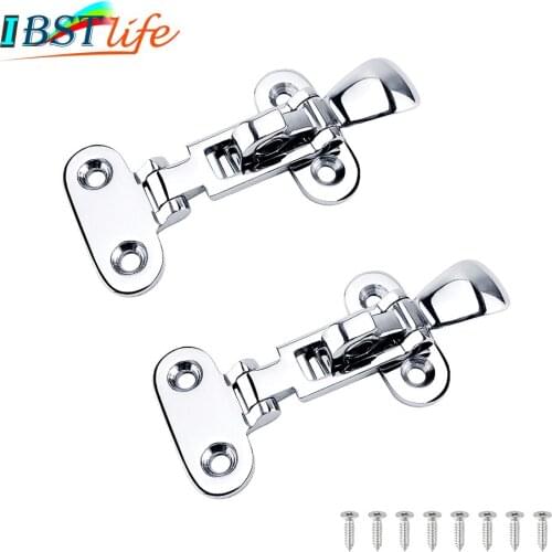 2PCS stainless steel 316 Boat Deck Locker Anti-Rattle Latch Fastener Clamp marine hardware boat accessories