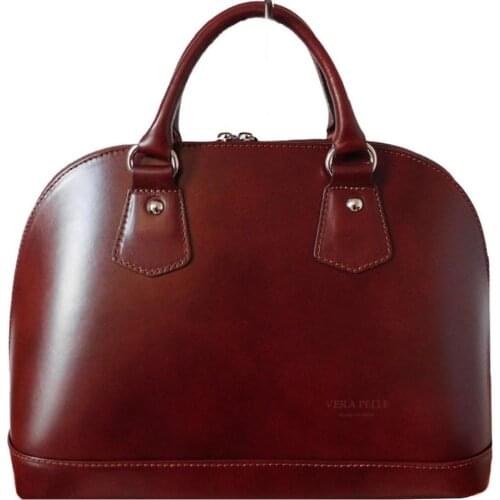 Womens Italian leather bag Bottega Caree bc130