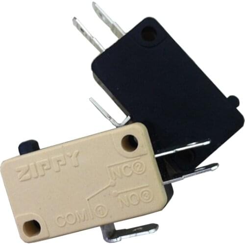 10pcs Replacement 3 Terminals Actuator micro-switch Microswitches for Arcade Push Button Joysticks MAMA Machines