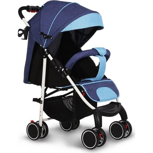 2019 New Comfortable Simple Baby Stroller Electric Lightweight Easy Care Baby Stroller Stroller Baby Lightweight Stroller