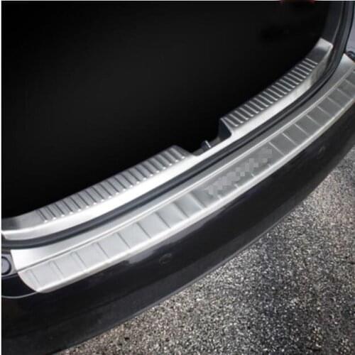 Car accessories For Mazda 6 Stainless Steel Rear Inner Trunk Boot Bumper Guard Plate Protector Molding Trim