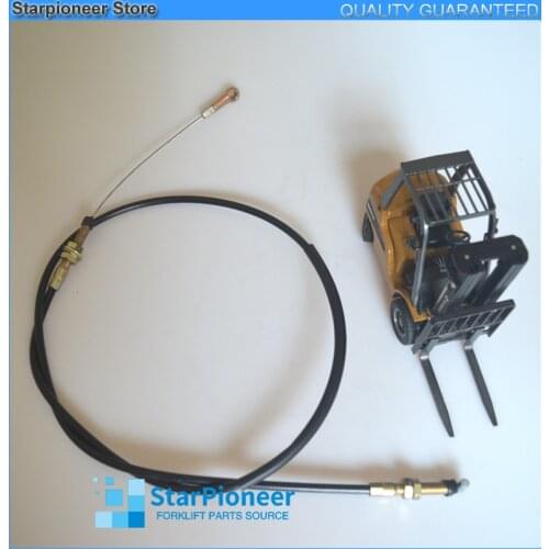 Forklift parts Accelerator cable for nissan motor K21,K25 Part # 91A51-35400,91A51-25400
